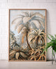 Sepia Ferns | 112 x 158 cm