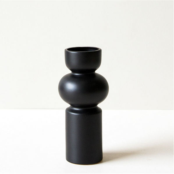 Kiki Vase Black Medium